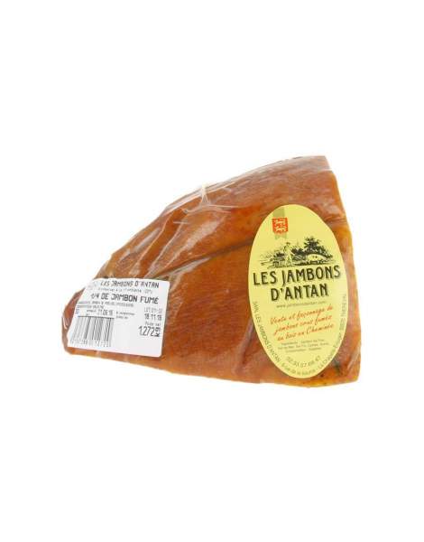 Quart de jambon fumé sans os