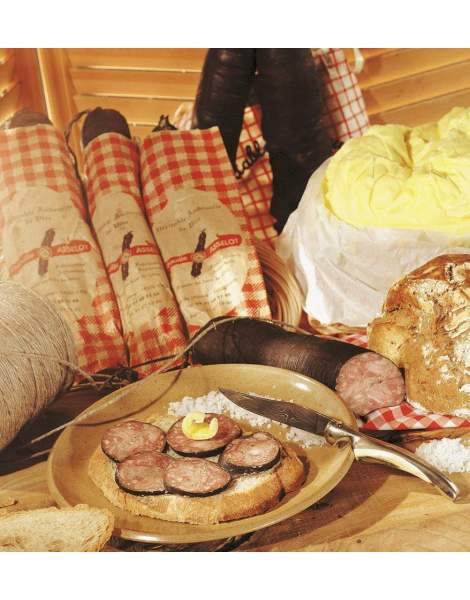 Véritable andouille de Vire Asselot entière 320g