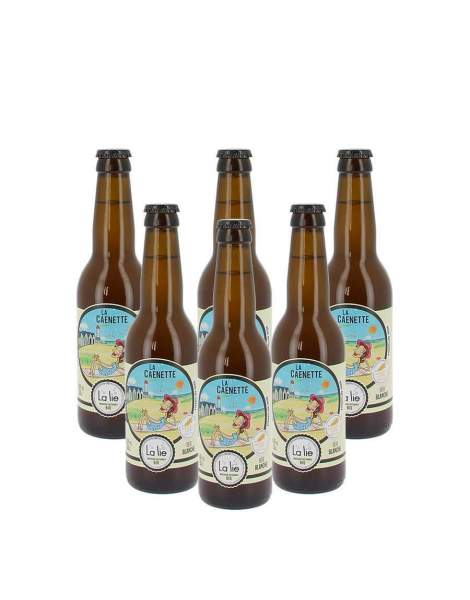 Bière de la Lie blanche la Caennette bio 4.5% 33cl