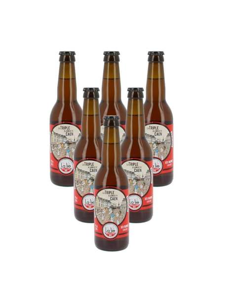 Bière de la Lie la triple à la mode de Caen 9% 33cl