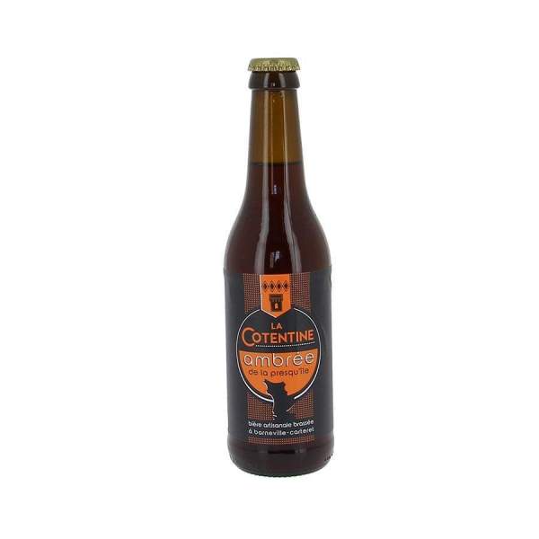 Bière La Cotentine ambrée 6.2% 33cl