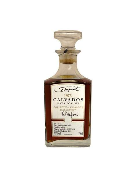 Carafe Calvados millésime 1975 Dupont 42% 70cl