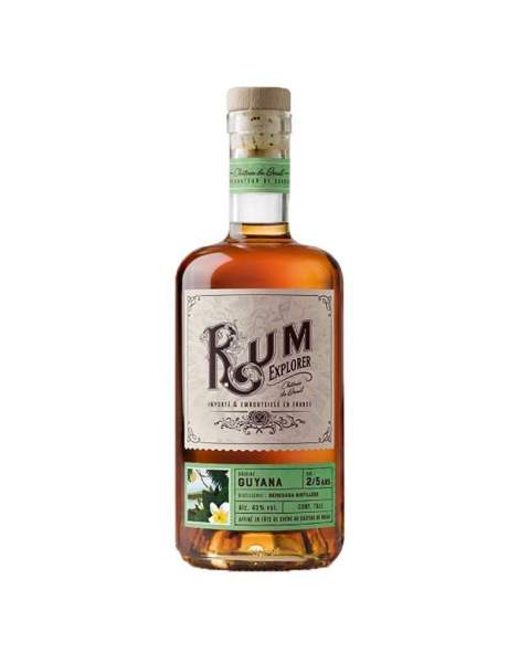 Rhum Guyana - Rum explorer Breuil 43% 70cl