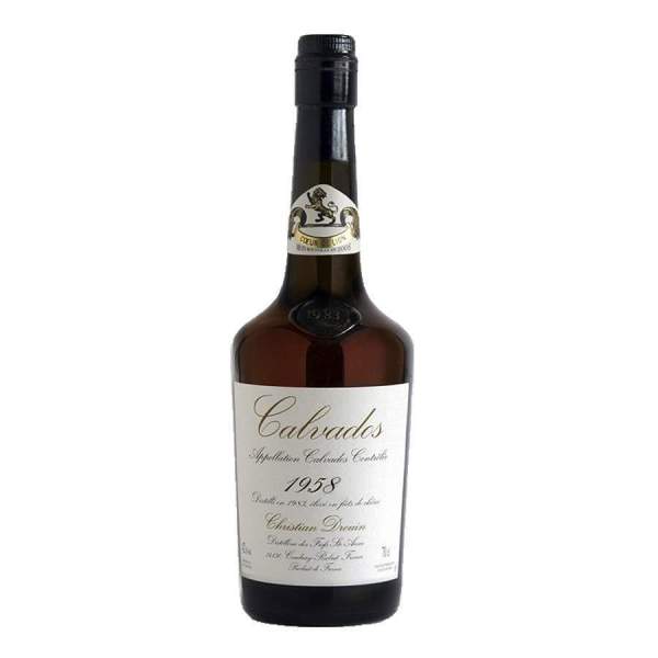 Calvados millésimé 1958 Drouin 70cl 42%