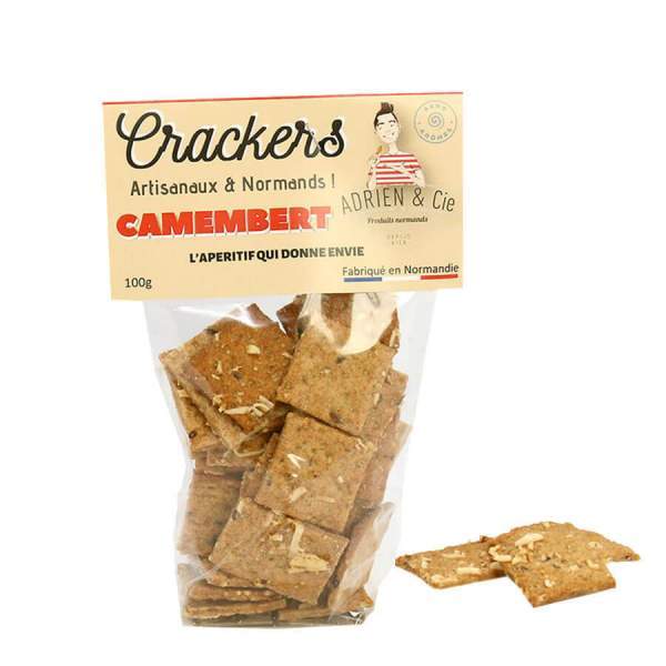 Crackers Camembert Adrien & Cie