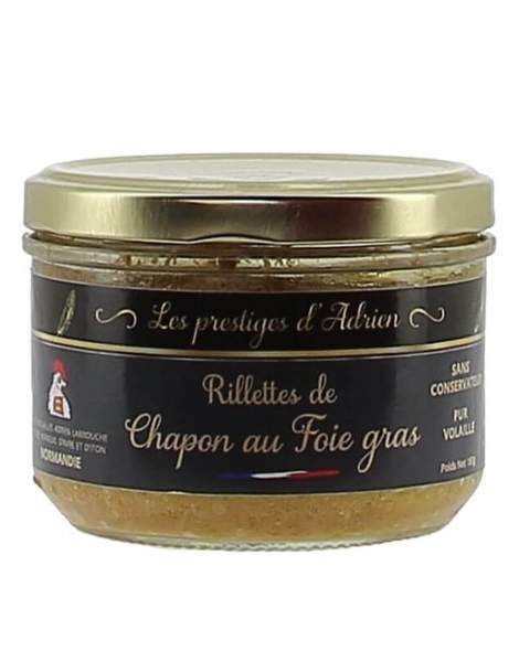 Rillettes de Chapon au Foie gras - Adrien & Cie 180g