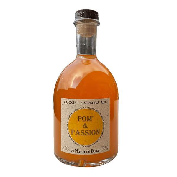 Cocktail Calvados AOC Pom & Passion Manoir de Durcet 70cl 16%