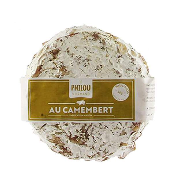 Saucisson sec au Camembert Le philou normand 220g