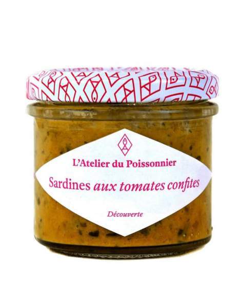 Rillettes de sardines tomates confites 90g