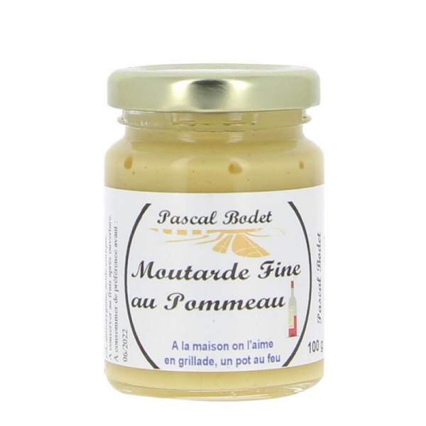 Moutarde fine au pommeau artisanale Pascal Bodet