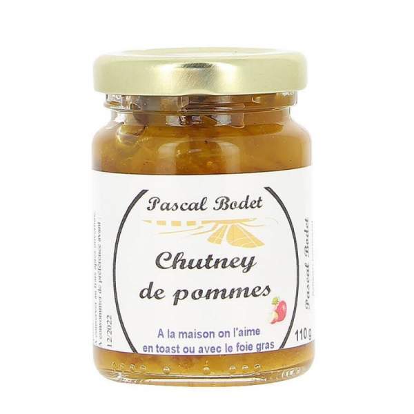 Chutney de pommes artisanal Pascal Bodet
