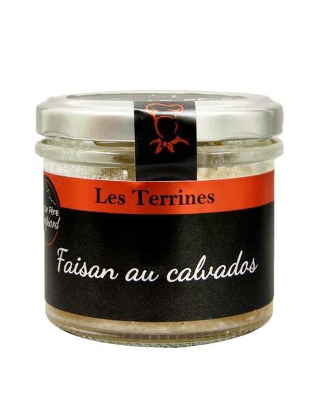 Terrine de faisan au Calvados 180g Roupsard