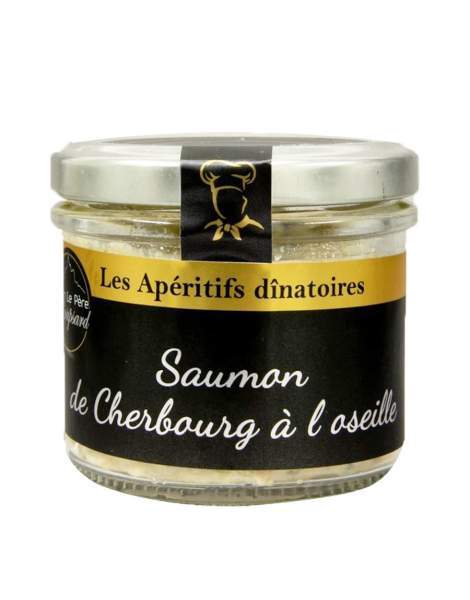 Tartinade saumon de Cherbourg à l'oseille Roupsard 100g
