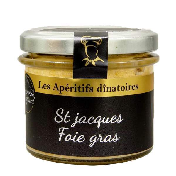 Tartinable St Jacques au foie gras Roupsard 100g