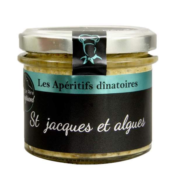 Tartinable St Jacques et Algues Rouspard 100g