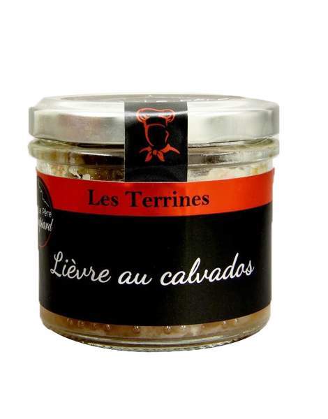 Terrine de lièvre au Calvados 180g Roupsard