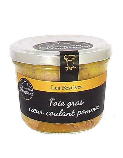 Foie gras coulant pommes 180g