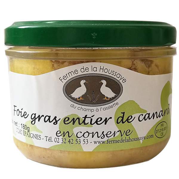 Foie gras de canard entier 180g
