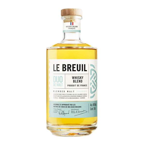 Whisky duo de malt classique - Breuil 40% 70cl