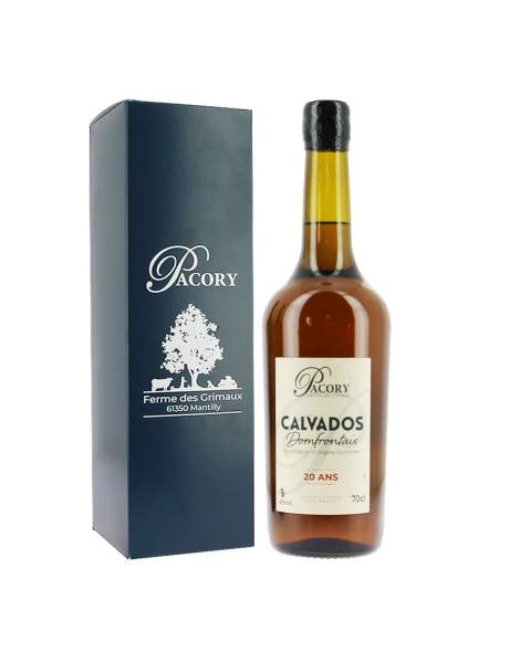Calvados Pacory 20 ans 40%vol 70cl