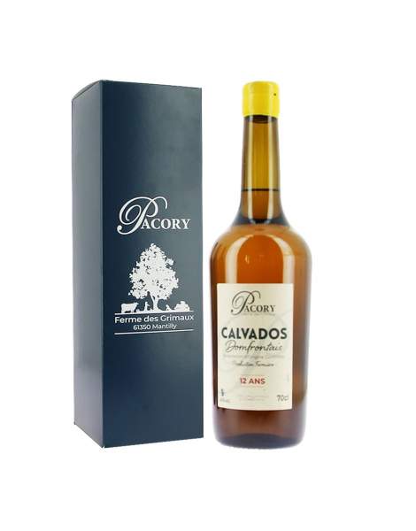 Calvados Pacory 12 ans 40%vol 70cl