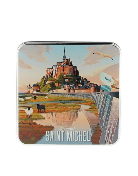 Sablés et boîte illustrée "Mont Saint Michel" 120g