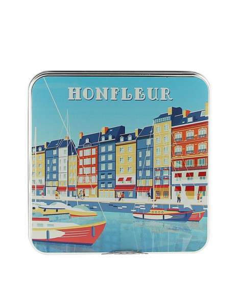 Sablés et boîte illustrée "Honfleur" 120g