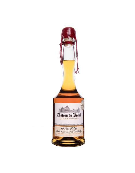 Calvados finition fût de whisky 10 ans Château du Breuil 70 cl 44%