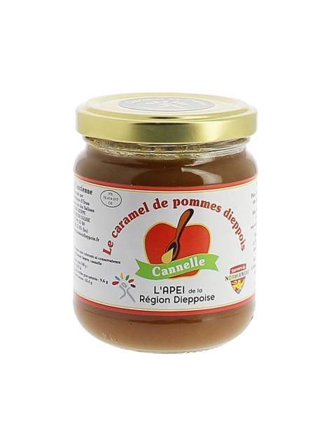 Caramel de pommes dieppois Cannelle Les ateliers d'Etran 230g