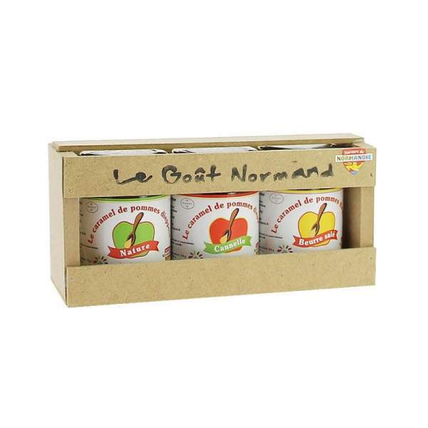 Lot de 3 caramels de pommes Dieppois Les Ateliers d'Etran 3x110g