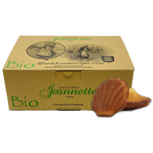 Madeleines nature bio 250g Jeannette