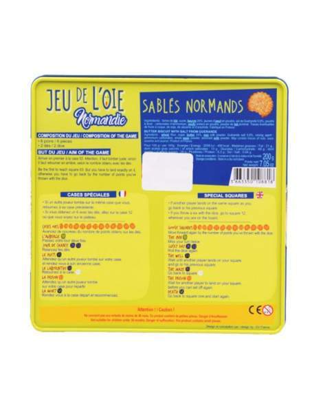 Jeu de l'oie normand et ses sablés 200g