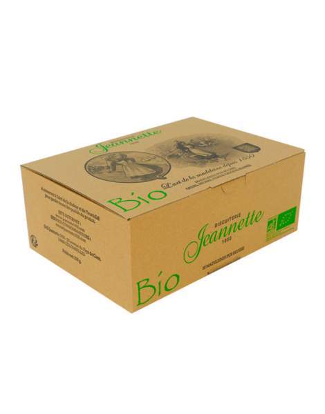 Madeleines nature bio 250g Jeannette