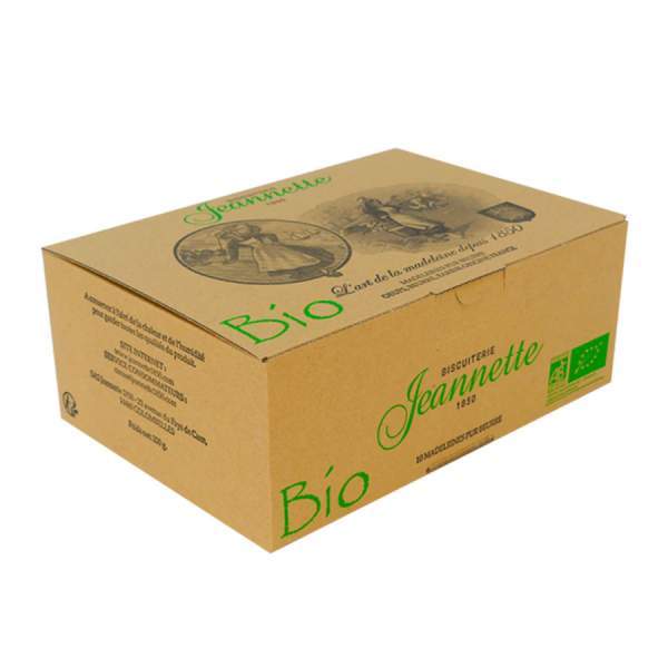 Madeleines nature bio 250g Jeannette