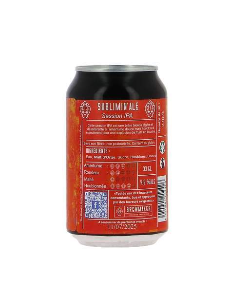 Bière blonde Subimin'ale 4,5% 33cl