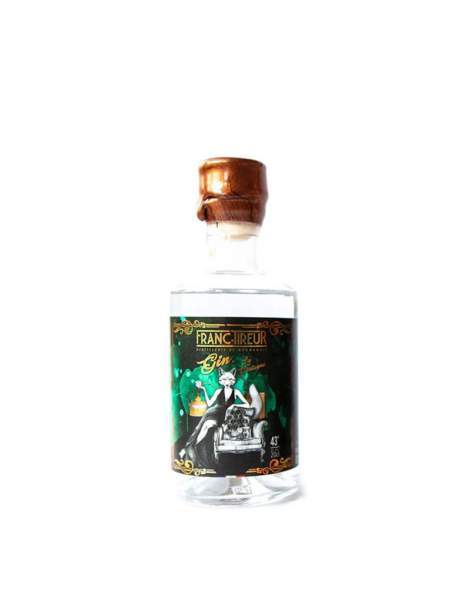 Gin "La castagne" Franc-Tireur 20cl 43%