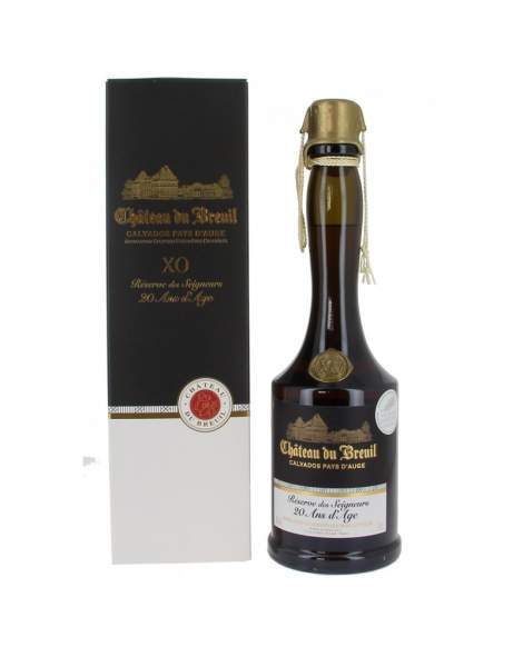 Calvados réserve des seigneurs 20 ans Château du Breuil 35cl 41%
