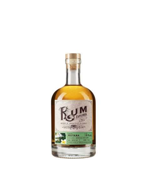 Rhum Guyana - Rum explorer Breuil 43% 20cl
