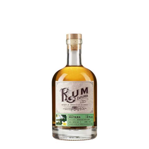 Rhum Guyana - Rum explorer Breuil 43% 20cl