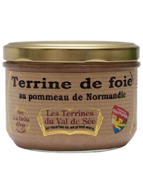 Terrine de foie au Pommeau de Normandie La Chaiseronne 190g