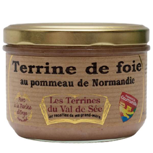 Terrine de foie au Pommeau de Normandie La Chaiseronne 190g