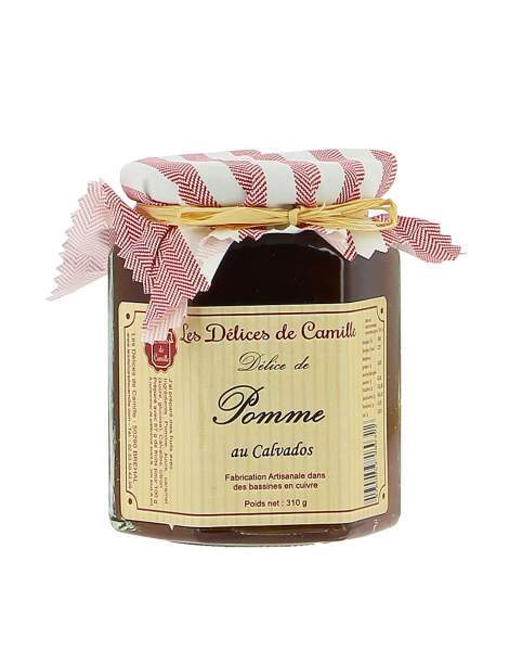 Gelée de Pomme au Calvados 310g Les délices de Camille