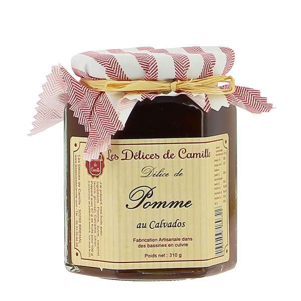 Gelée de Pomme au Calvados 310g Les délices de Camille