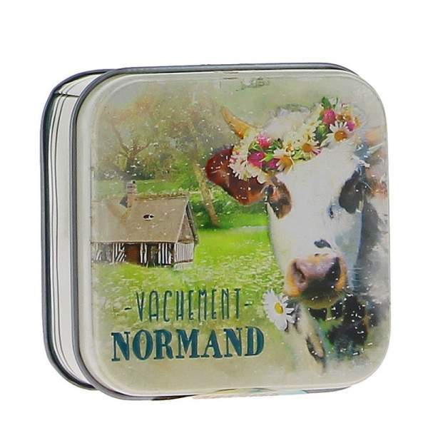 Caramels et boîte illustrée "Vachement normand" 45g