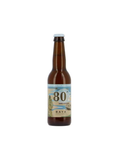 Bière Blonde 80 ans du débarquement D-Day 33cl 4,3% Baya Brasserie à Bayeux