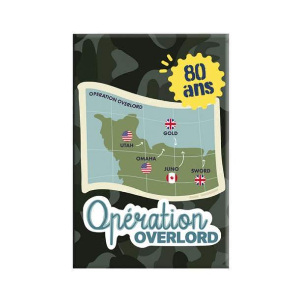 Magnet Opération Overlord D-Day Balades Normandes
