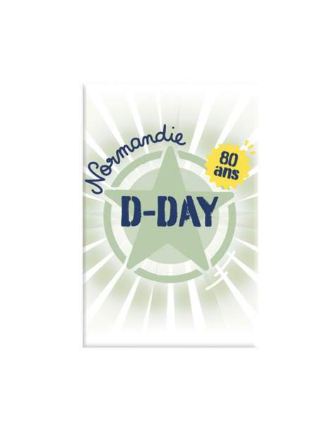 Magnet D-Day Étoiles des alliés du Débarquement Balades Normandes