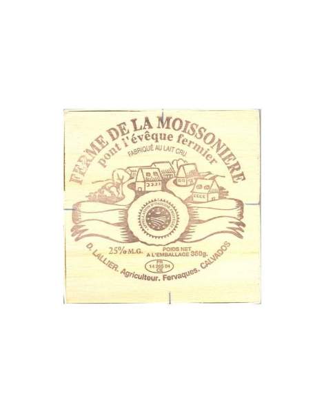 AOP petit Pont l'Evèque fermier La Moissonière 220G