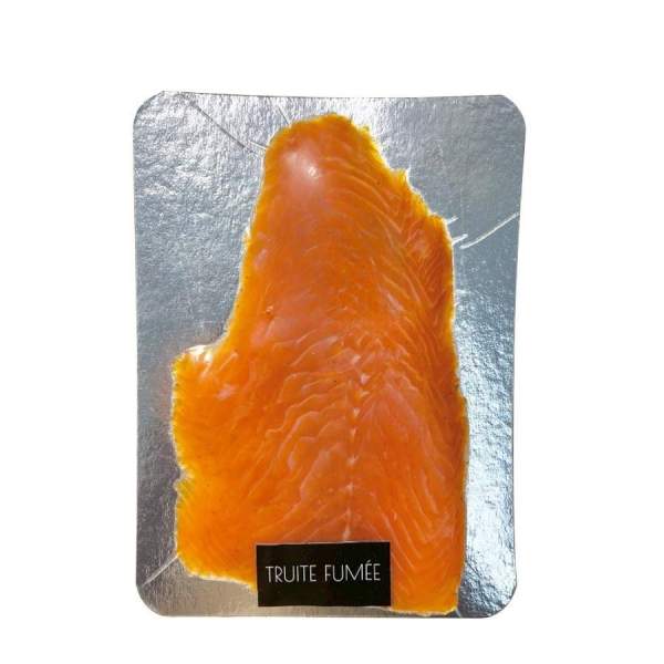 10 tranches de truite de Normandie fumée 250g William Palfreyman
