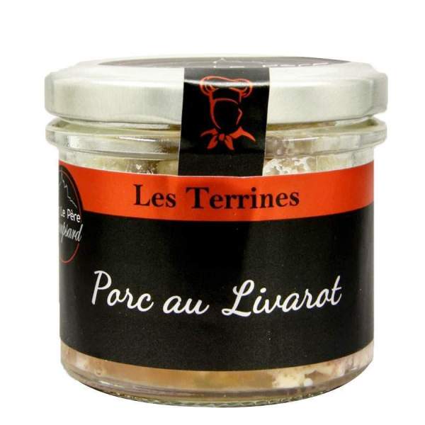 Terrine de porc Livarot Roupsard 90g